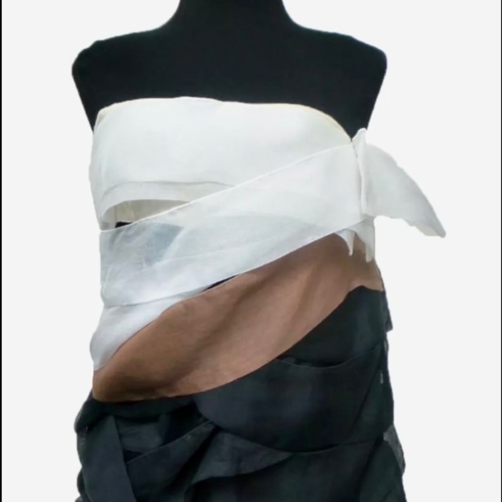 Gianfranco Ferre stunning multicolored dress, S